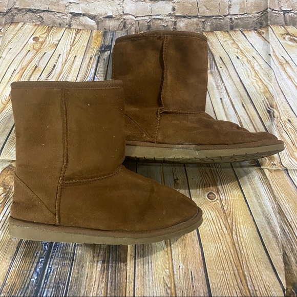 Dawgs Sheepdawgs Faux Suede Leather Snow Boots Size 9 Euro 40 - Picture 4 of 6